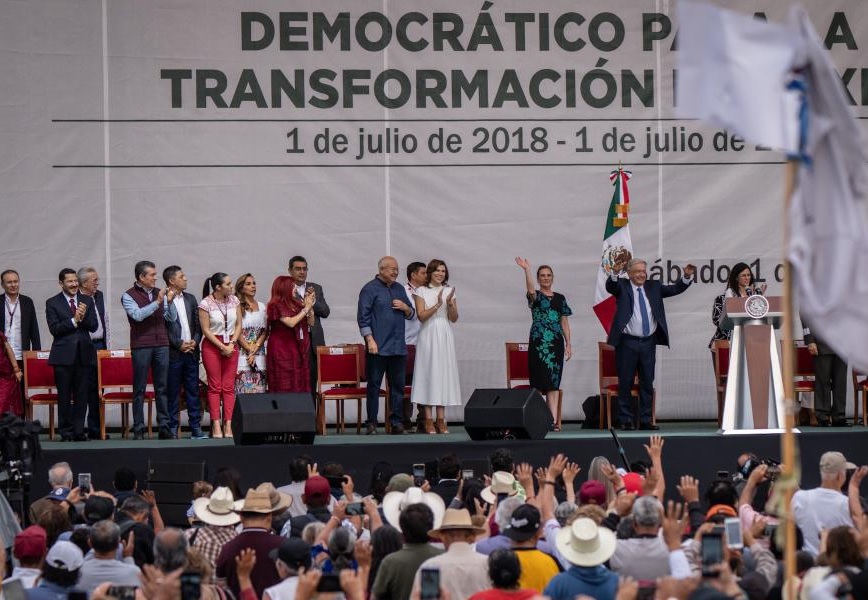 El jefe de Gobierno Martí Batres destacó que el gran apoyo que recibió el movimiento de la Cuarta Transformación el sábado, en el acto encabezado por el presidente Andrés Manuel López Obrador, es una evidencia de que el pueblo quiere que continúe este movimiento.
