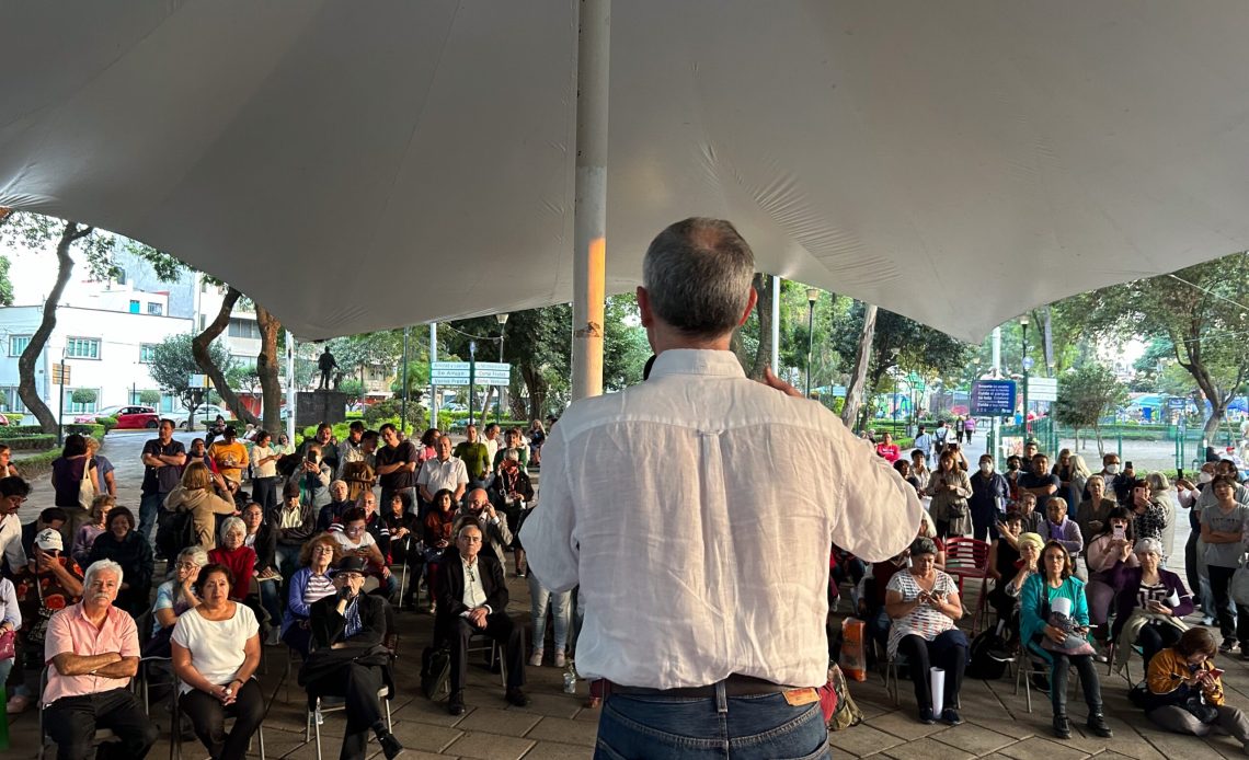Hugo López Gatell consiguió dinero para su "campaña", prácticamente ya finalizadas las 4 semanas de asambleas informativas y reuniones con la militancia para los aspirantes a la candidatura de Morena para la Jefatura de Gobierno de la Ciudad de México. FOTO: X / Gatell