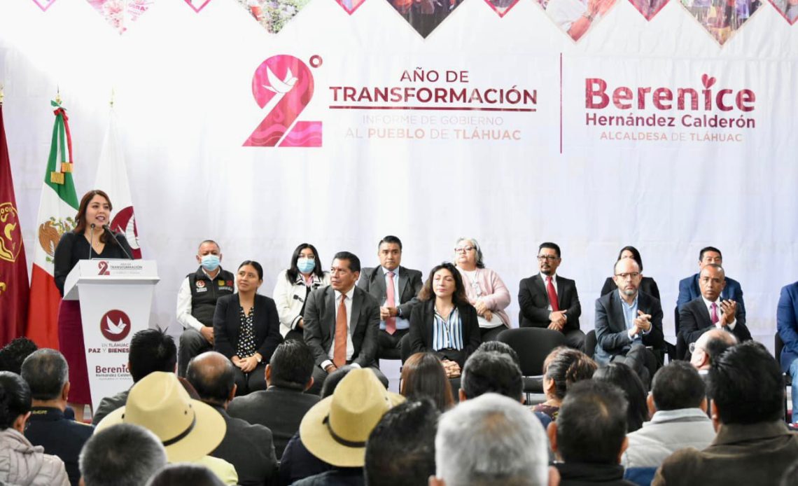 Berenice Hernández destacó que la transformación de nuestra alcaldía “se ve y se vive”, señaló la alcaldesa al destacar que actualmente son reencarpetados 97 mil metros cuadrados de vialidades. FOTOS: Especial