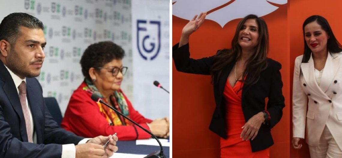 Lástima que nos vamos a perder el debate entre los candidatos al Sendo por la Ciudad de México, pues se antojaba muy morboso un enfrentamiento entre Omar García Harfuch y Sandra Cuevas, para ver si ella le repetía aquellas expresiones de “maricón” o haber traído al crimen organizado a la capital… y muchas más. FOTO: Archivo Fiscalía / MC.