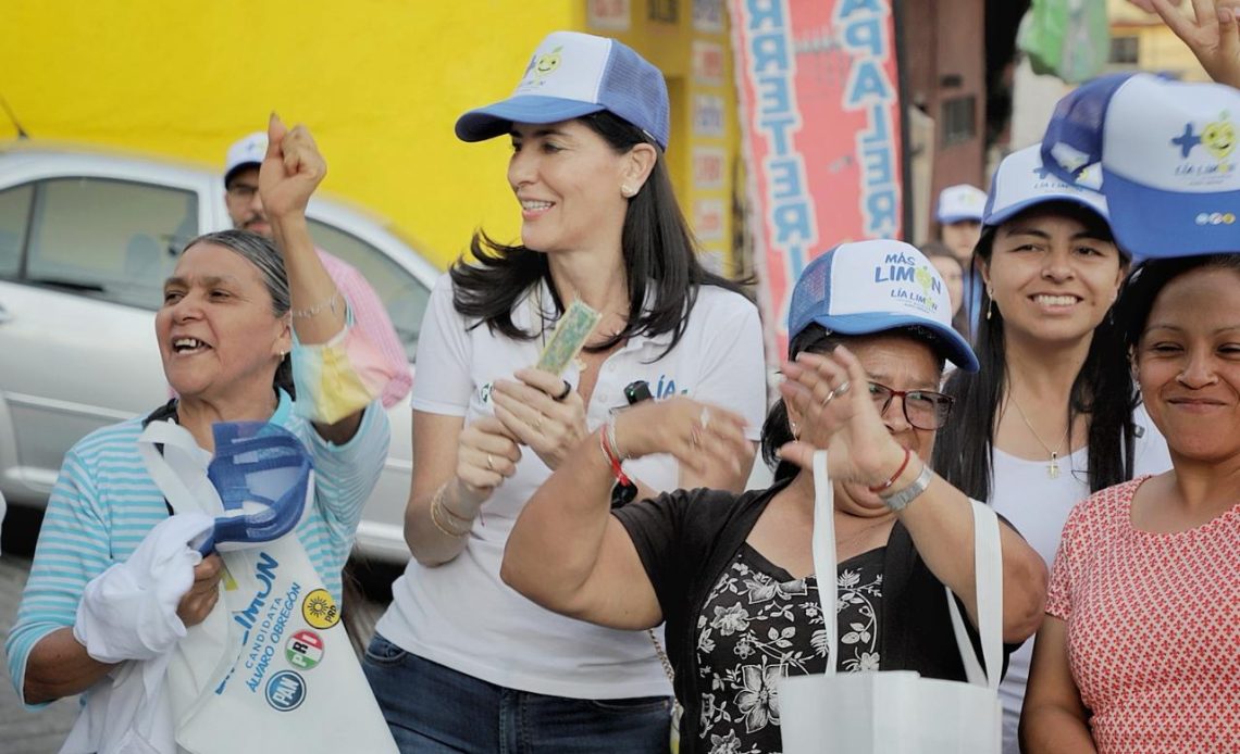 La alcaldesa con licencia de Álvaro Obregón y candidata a la reelección por la alianza Va X la Ciudad de México (PAN, PRI y PRD), Lía Limón tiene buenas razones para estar convencida de que va a ganar su reelección el próximo 2 de junio. FOTO: Especial