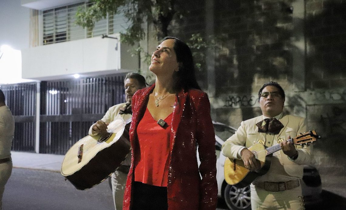 Lía Limón se comprometió a seguir impulsando a las mujeres durante los próximos 3 años promoviendo el emprendedurismo. FOTO: Especial