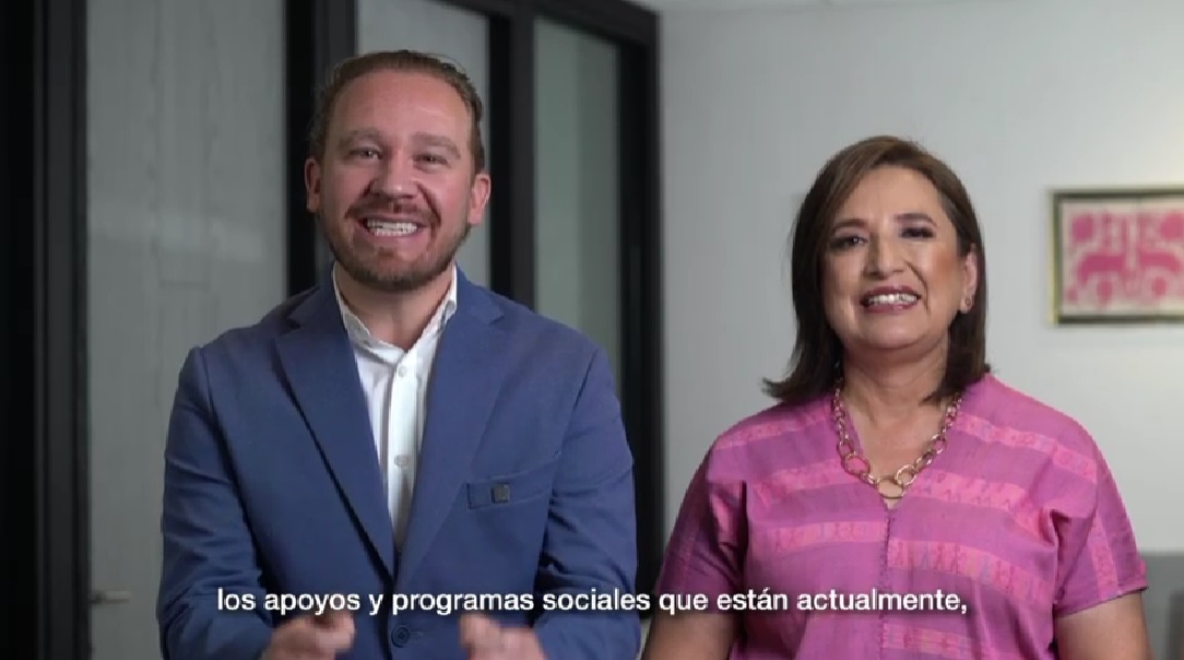 La candidata a la Presidencia de la República de la coalición Fuerza y Corazón por México, Xóchitl Gálvez, y Santiago Taboada, candidato de la Alianza Va X la CDMX, aseguraron que, de ganar las elecciones del 2 de junio, los programas sociales que hoy se tienen no sólo se van a quedar, sino que van a mejorar. FOTO: Especial