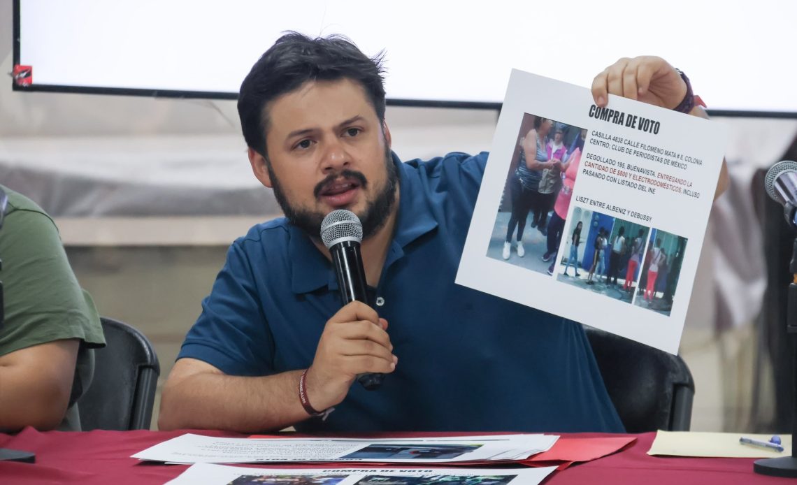 El presidente de Morena en la Ciudad de México, Sebastián Ramírez Mendoza, reconoció el trabajo de las y los consejeros del Instituto Electoral capitalino, los cuales actuaron en apego a lo que dicta la Ley Electoral, dijo. FOTO: Especial