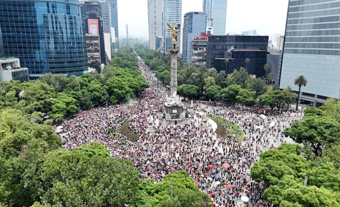 La jefa de Gobierno electa, Clara Brugada, se dijo aliada de la diversidad sexual y dijo que construirá una Ciudad de México libre de discriminación, para convertirla en la más diversa e incluyente. FOTO: X / Clara Brugada