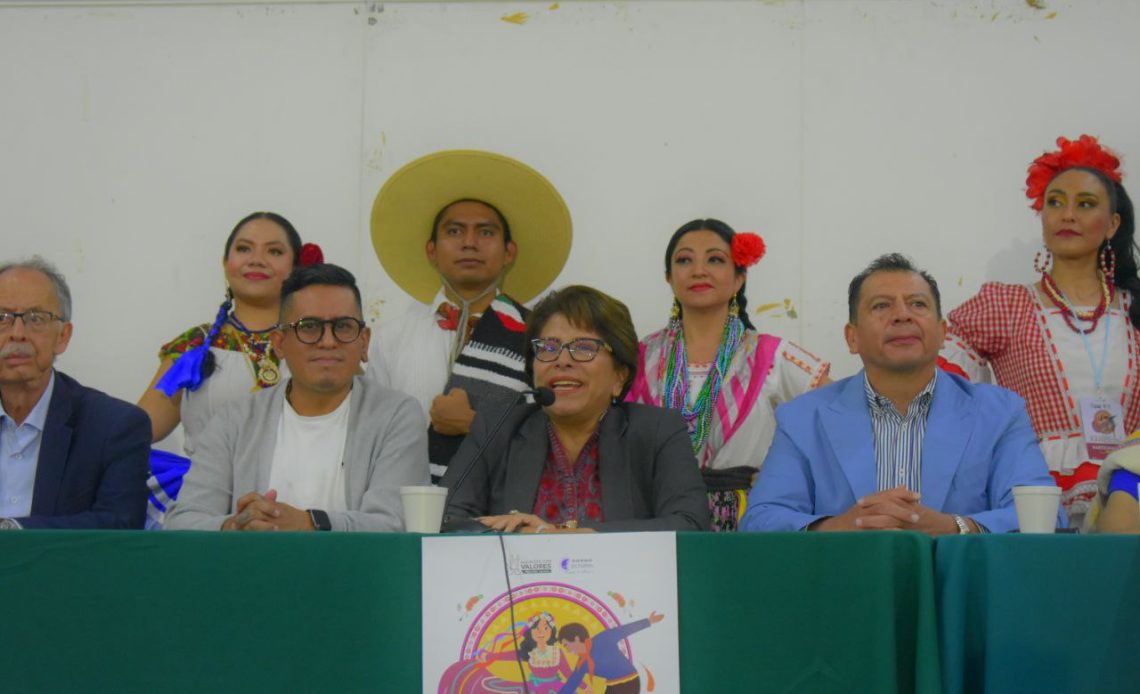 Los días 12, 13 y 14 de julio se expondrán las diversas danzas folclóricas a nivel nacional e internacional para el presente año y tendrá como sede la alcaldía Milpa Alta, señala la diputada Martha Ávila. FOTO: Especial