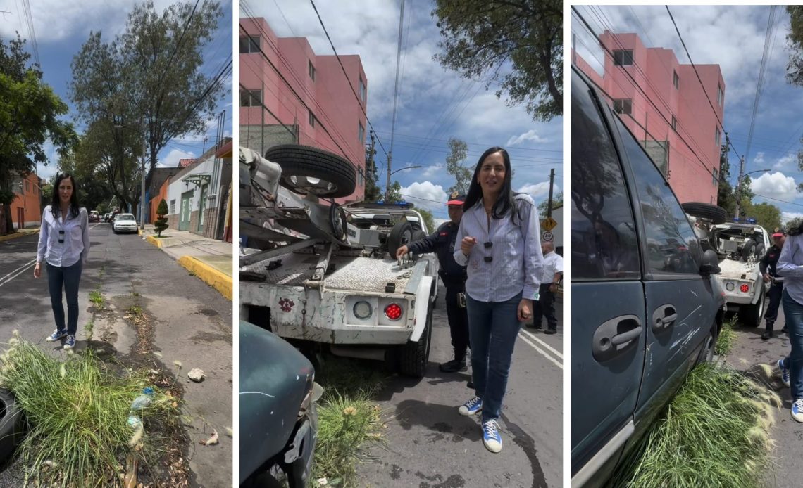 Con el objetivo de mejorar la movilidad y seguridad en las calles de Álvaro Obregón, la alcaldesa Lía Limón continuó con el operativo "Liberando Tu Calle”.