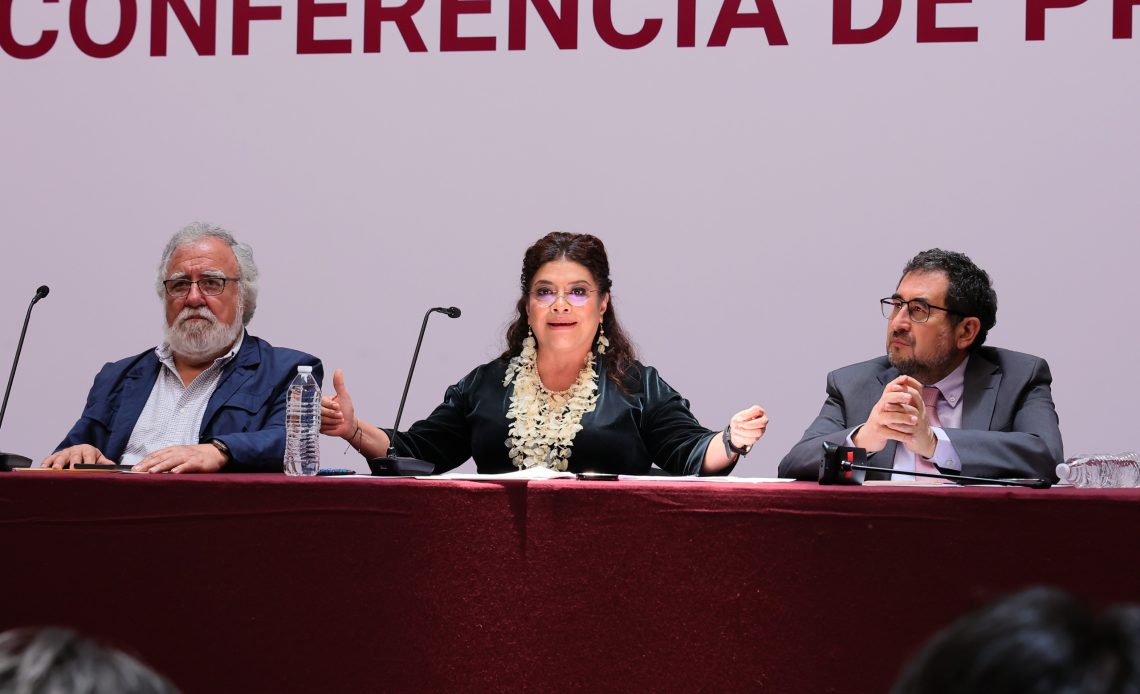 La jefa de gobierno Clara Brugada anunció que el próximo viernes comenzarán los foros para elaborar todo el contenido de políticas públicas para frenar la gentrificación en la Ciudad de México. como parte del Bando 1 que expidió la semana anterior, el cual “no es el punto final, sino el parteaguas” de la estrategia global contra este fenómeno social. FOTO: Especial