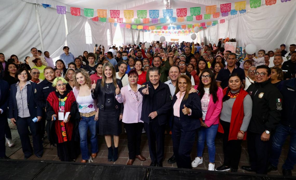 Al inaugurar la “Feria de Cooperativas 2025: Consume Local”, el alcalde Giovani Gutiérrez Aguilar subrayó que su gobierno trabaja sin colores y sin distingos para que todos puedan tener las mismas oportunidades. FOTOS: Especial