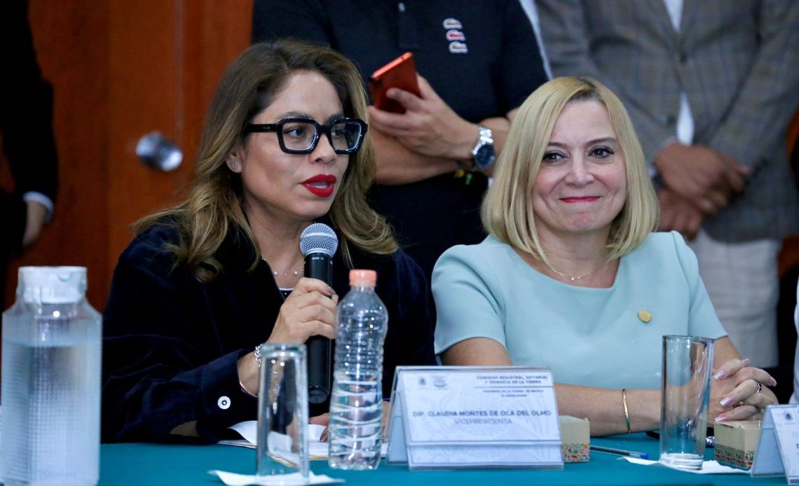 Fortalecer las instituciones encargadas del acceso a la justicia, combatir la corrupción y garantizar la certeza jurídica en la CDMX, fue el llamado del Grupo Parlamentario de Acción Nacional durante la comparecencia de Eréndira Cruzvillegas Fuentes, titular de la Consejería Jurídica y de Servicios Legales de la Ciudad de México. FOTO: Especial
