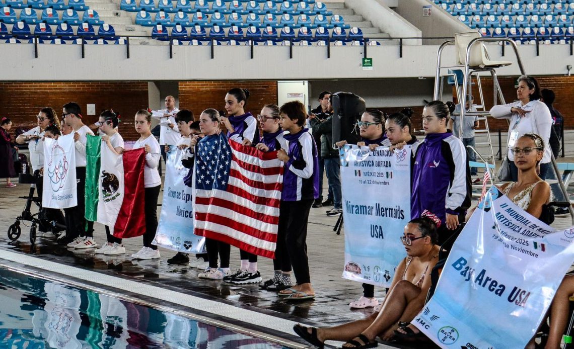 La alcaldía Benito Juárez, fue sede del II Mundial de Natación Artística Adaptada, que se llevó a cabo en la Fosa de Clavados de la Alberca Olímpica “Francisco Márquez”, uno de los recintos acuáticos más emblemáticos del país.