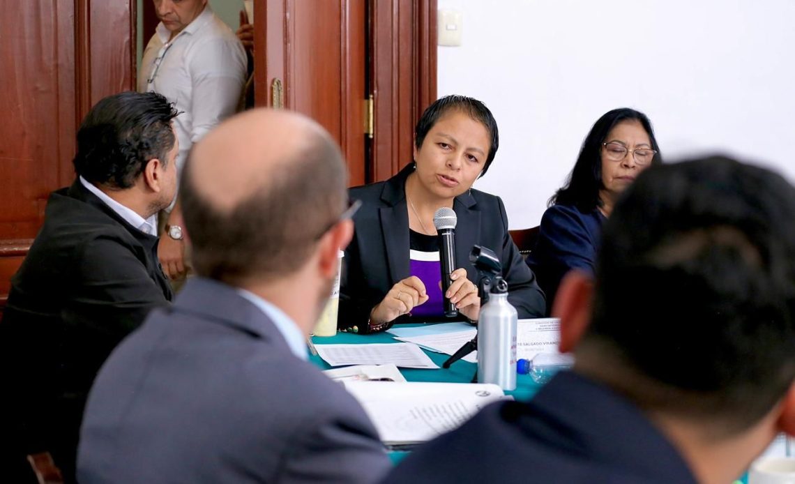 Liz Salgado destacó que, según cifras oficiales, la Ciudad de México enfrenta un déficit habitacional de hasta 700 mil viviendas, además de graves problemas estructurales en miles de unidades habitacionales. FOTO: Especial