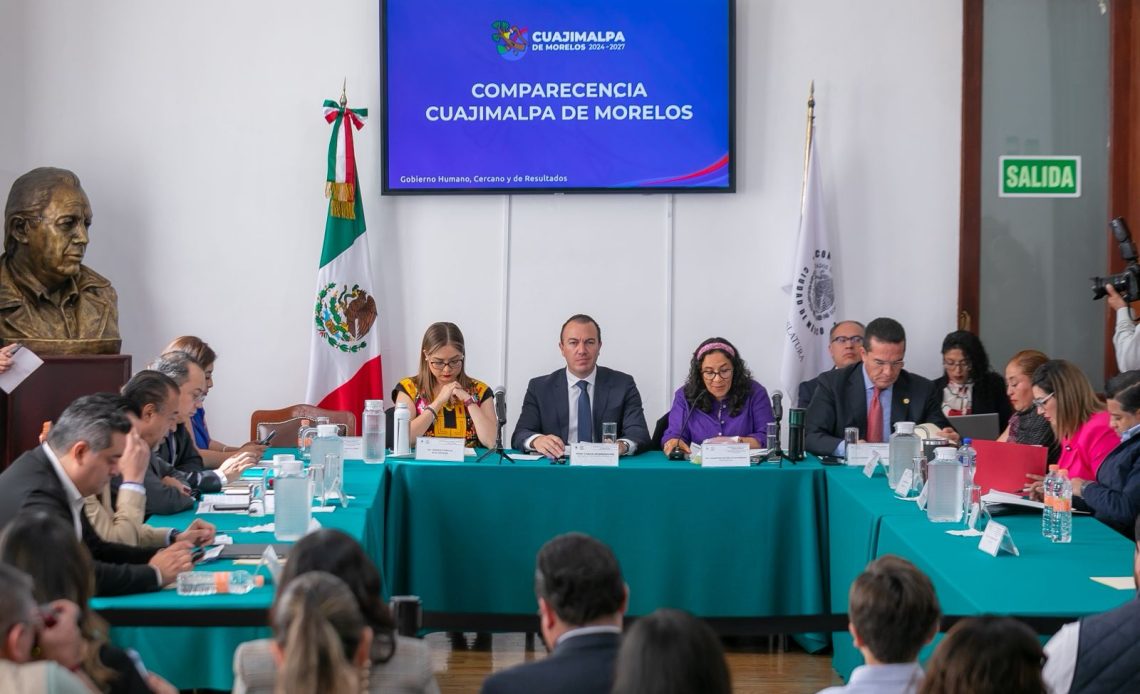 Carlos Orvañanos destacó avances en materia social: “Tarjeta Madre”, “Juventud Cuajimalpa”, “Enchúlame el Changarro”, “Alimentación de CENDIS” y “Salud para mi Familia". FOTO: Especial