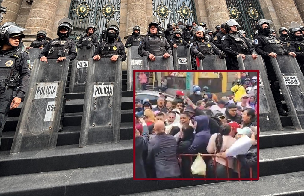 Furioso porque Morena decidió llamar a que volviera Gerardo González García, diputado propietario, su suplente Víctor Hugo Lobo Rodríguez secuestró este miércoles el Congreso de la Ciudad de México. FOTO: Especial