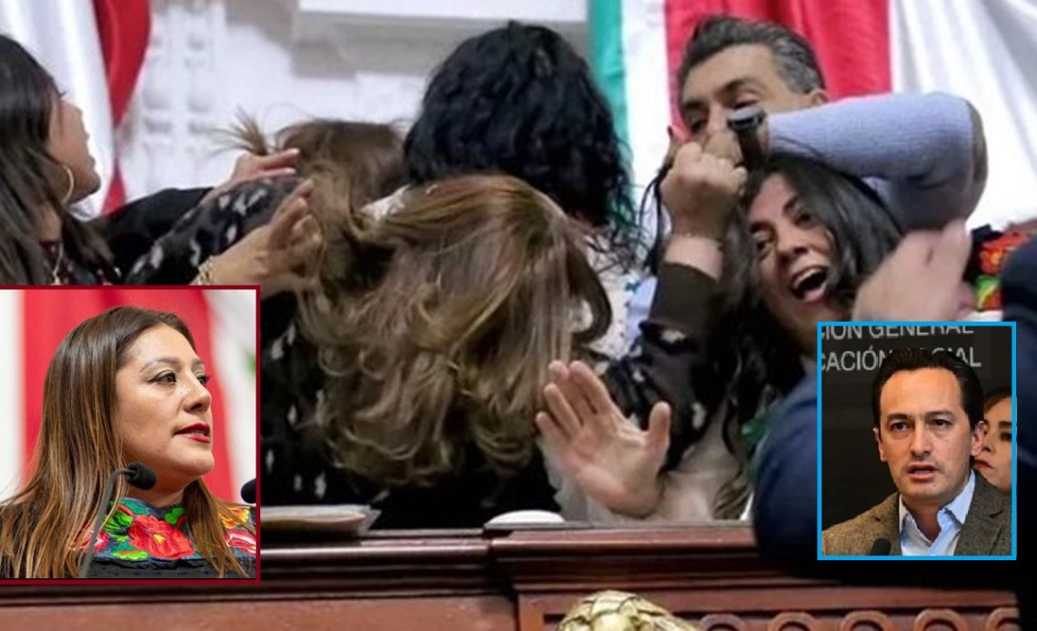 Desde el pleito a golpes en el Congreso de la Ciudad de México entre morenistas y panistas, el pasado 15 de diciembre, la coordinadora de los diputados del oficialismo, Xóchitl Bravo ha tratado de reconstruir el diálogo con su interlocutor, Andrés Atayde, coordinador del PAN. FOTOS: Especial