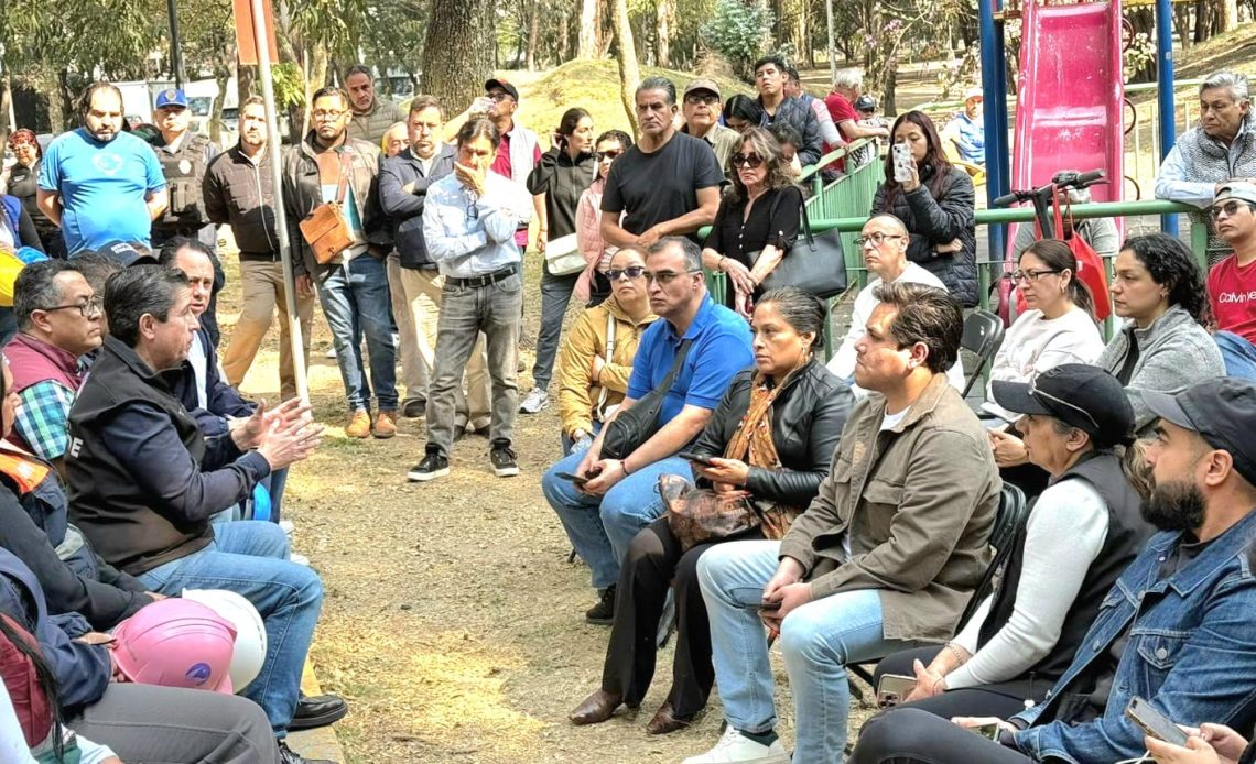 La alcaldía Coyoacán apoyará a los afectados por la explosión con el pago de una renta mensual por familia en los que se realizan los trabajos para regresar a sus viviendas: Giovani Gutiérrez. FOTO: Especial