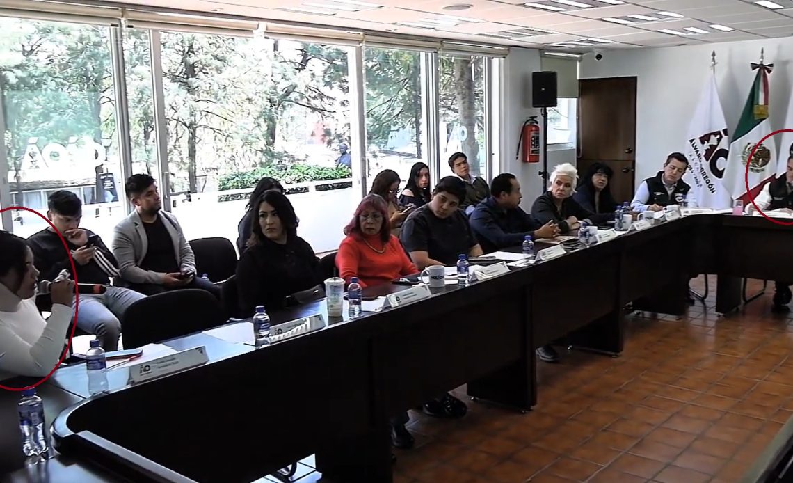 En la “7ta Sesión Ordinaria del Concejo 2024-2027” de Álvaro Obregón, celebrada el pasado 28 de febrero la concejala Carla Joselín González Ruiz, de Morena, denunció haber sido agredida por gente enviada por el director general de Gobierno, Humberto González.