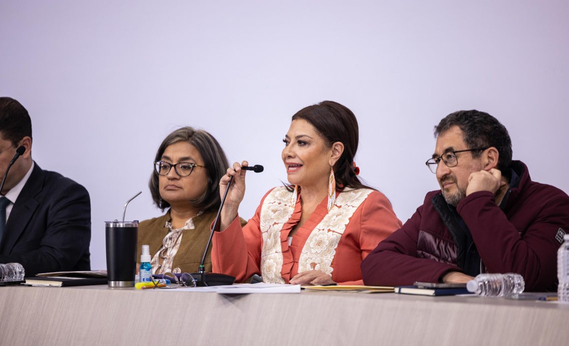 En la 183 Representación de la Pasión, Muerte y Resurrección del Cristo en Iztapalapa que se celebra esta Semana Santa se espera la asistencia de más de 2 millones de personas, por lo que se desplegó un operativo de seguridad con más de 9 mil policías, informó la jefa de Gobierno, Clara Brugada Molina.  FOTO: Especial