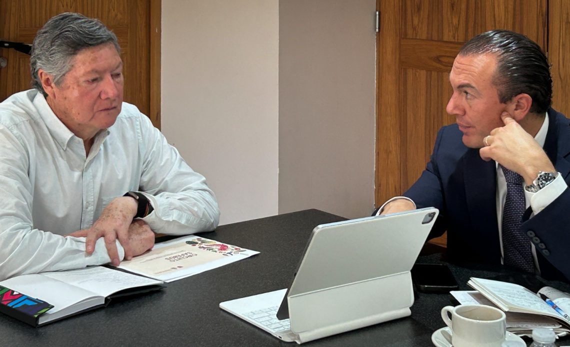 Semovi y Alcaldía Cuajimalpa impulsan transporte interno en Santa Fe. FOTO: Especial