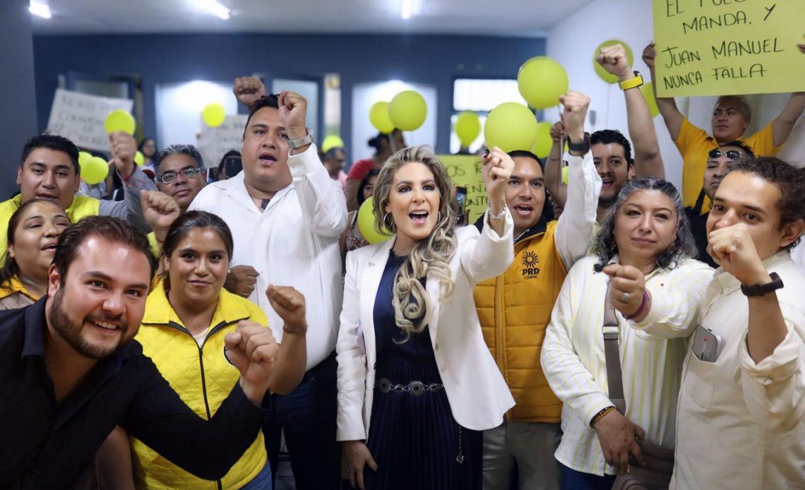Por enésima ocasión, este jueves, las autoridades electorales le dieron la razón a Nora Arias Contreras y la reconfirmaron como presidenta legal y legítima del Partido de la Revolución Democrática Ciudad de México. FOTO: Especial