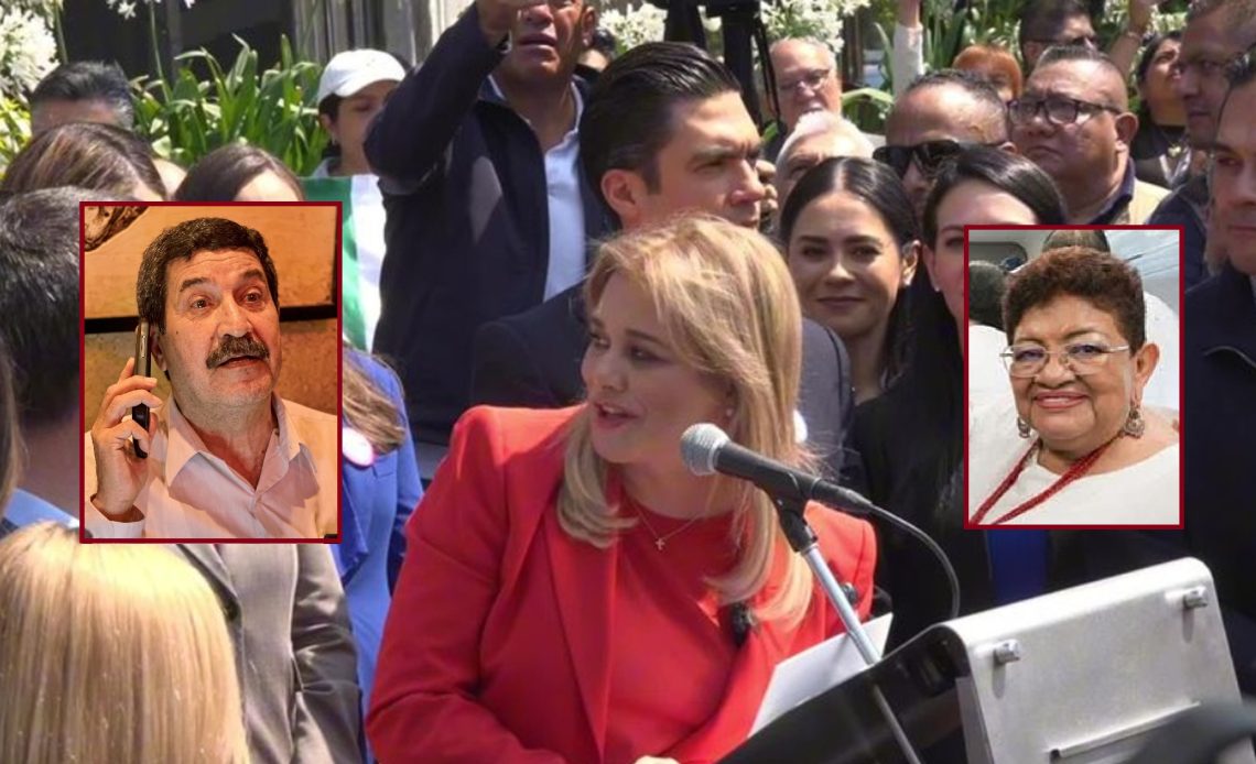 El salvamento de Godoy a Corral, que data de agosto de 2024: el entonces encargado de la Fiscalía capitalina, Ulises Lara –personero de Godoy– acudió a un restaurante en la colonia Roma para rescatar al chihuahuense-estadounidense (tiene doble nacionalidad), porque sobre él pesaba una orden de aprehensión. FOTOS: Especial
