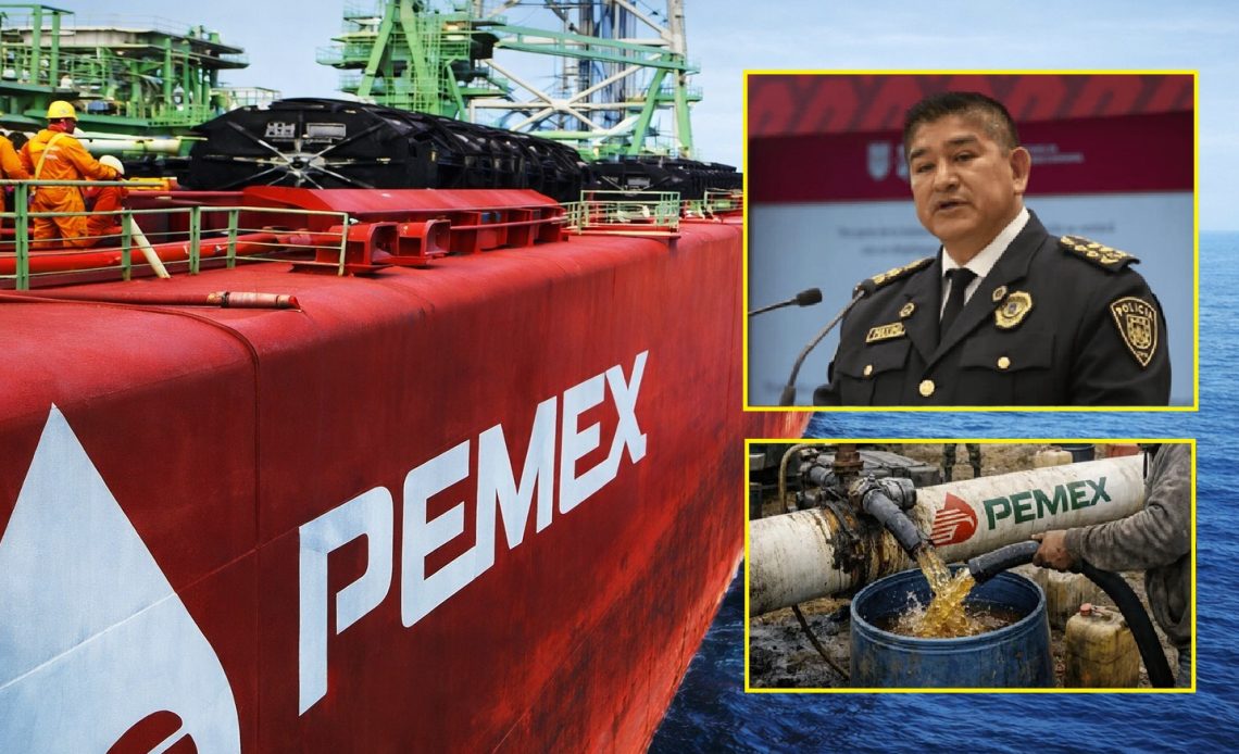 Al parecer, el Jefe Máximo, Israel Benítez, ex subsecretario de Seguridad Pública de la Ciudad de México y actual director de Pemex Logística nos debe una explicación, porque según los propios informes de la dependencia el huachicoleo se les duplicó este año y ya alcanzó en promedio los 100 mil barriles diarios. IMÁGENES: Archivo - Especial - Edición CDMX Magacín